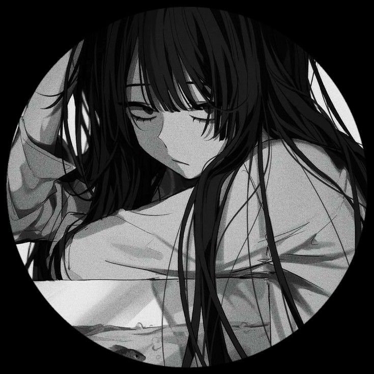 Featured image of post Black And White Anime Pfp Sad