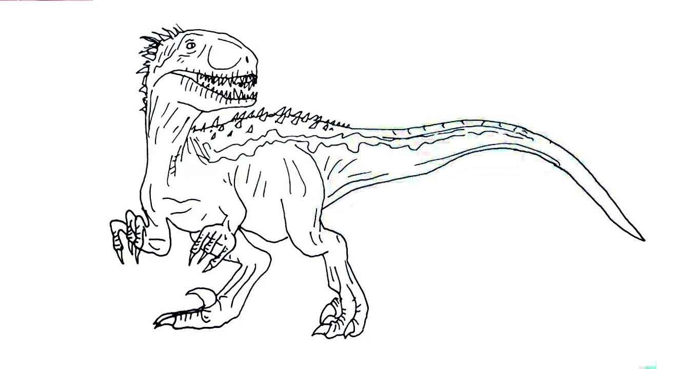 Featured image of post Free Printable Indoraptor Coloring Pages