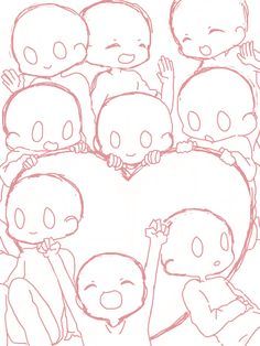 Featured image of post Group Chibi Base Drawing